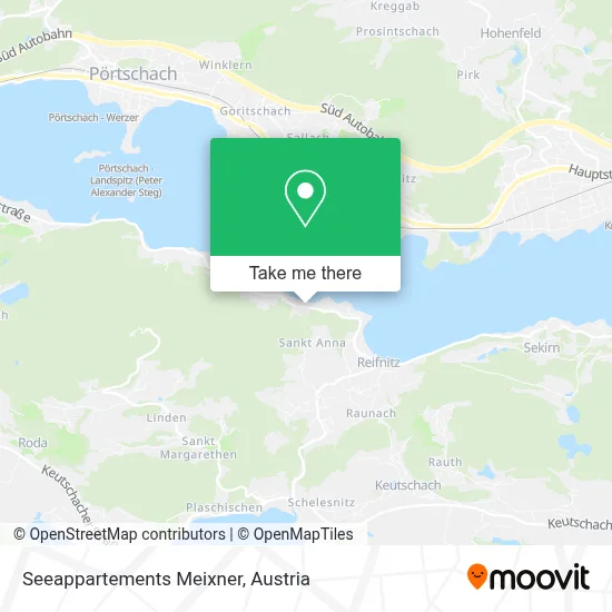 Seeappartements Meixner map