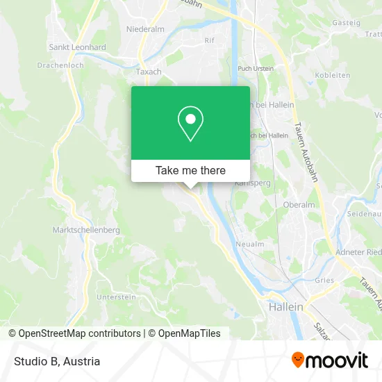 Studio B map