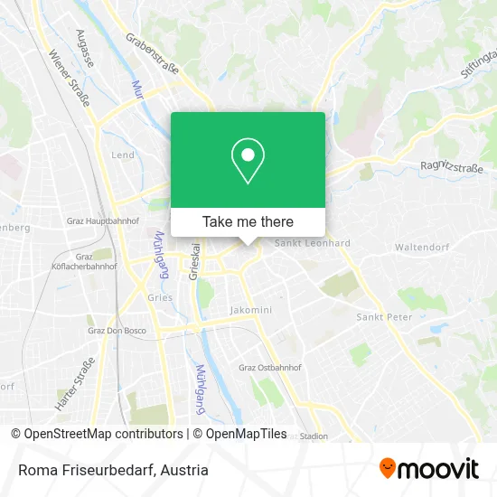 Roma Friseurbedarf map