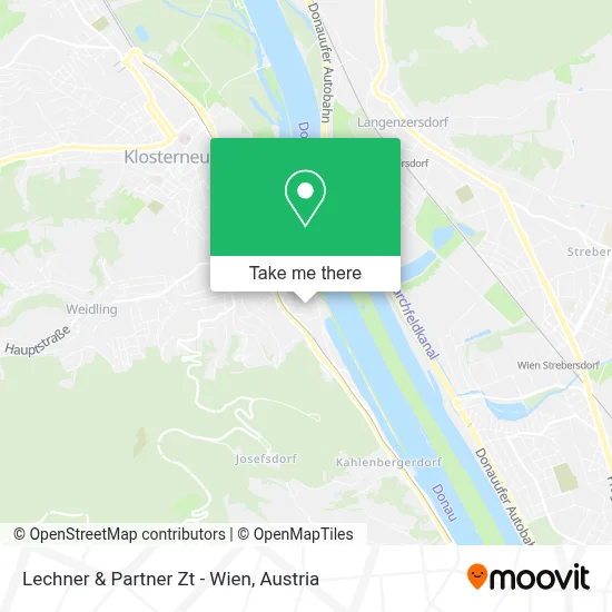 Lechner & Partner Zt - Wien map