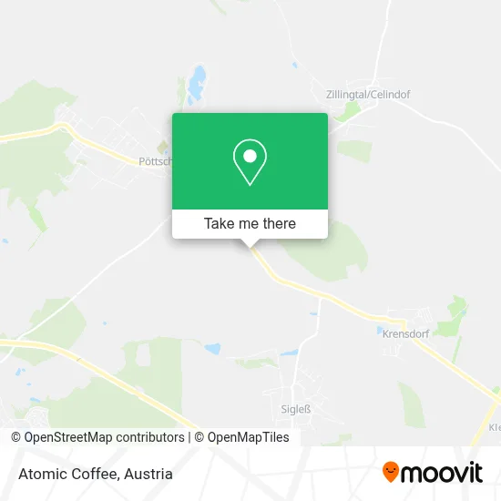 Atomic Coffee map