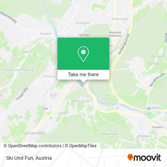 Ski Und Fun map