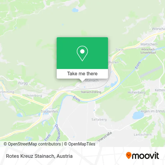 Rotes Kreuz Stainach map