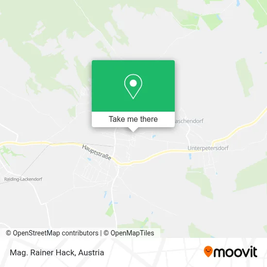 Mag. Rainer Hack map