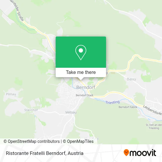 Ristorante Fratelli Berndorf map