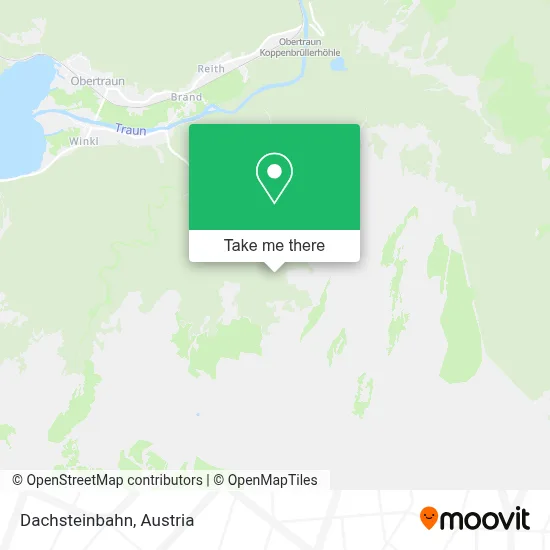 Dachsteinbahn map