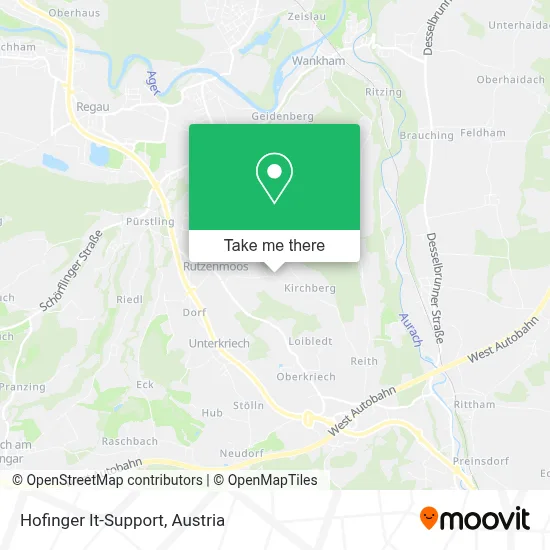 Hofinger It-Support map