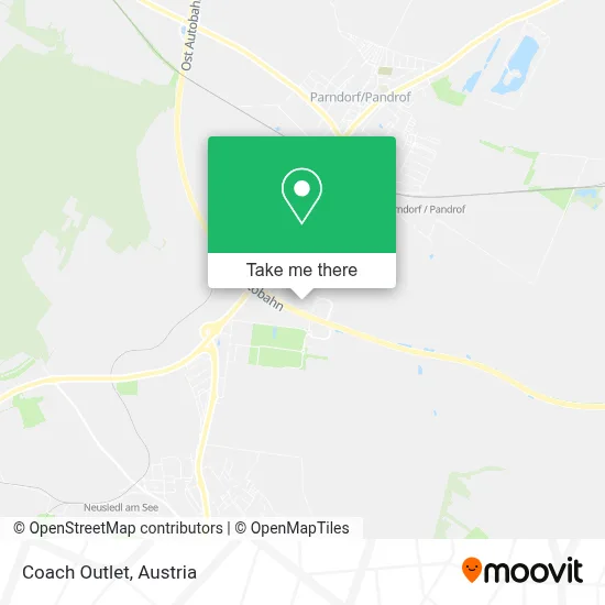Coach Outlet map