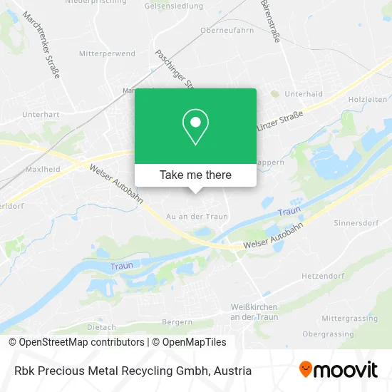 Rbk Precious Metal Recycling Gmbh map