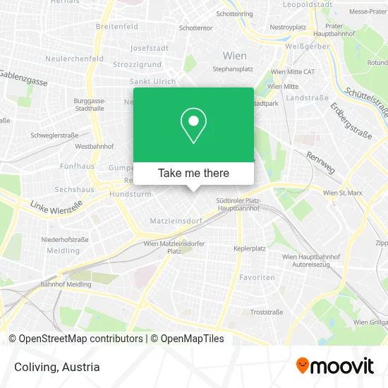 Coliving map