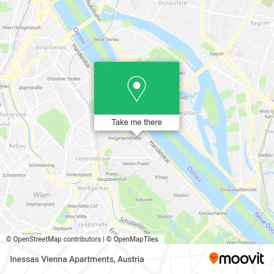 Inessas Vienna Apartments map