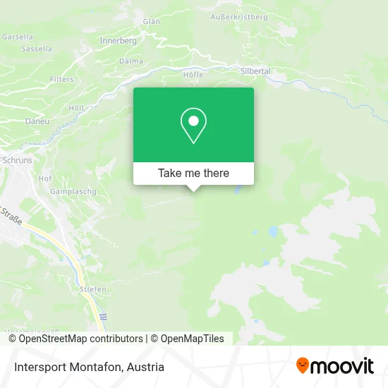 Intersport Montafon map