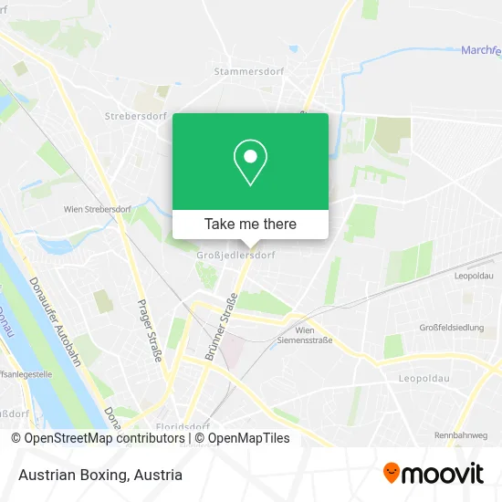 Austrian Boxing map