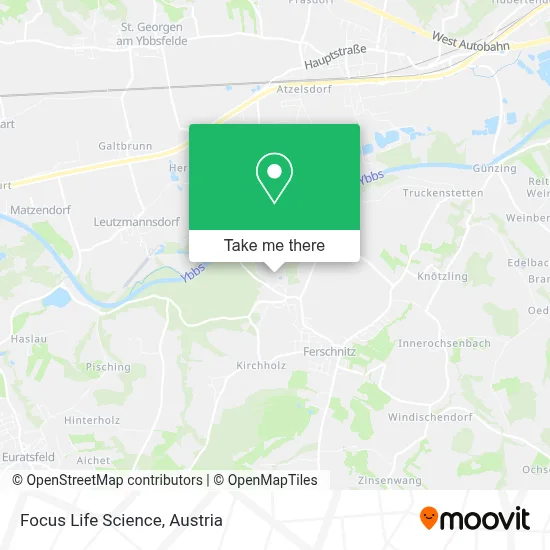 Focus Life Science map