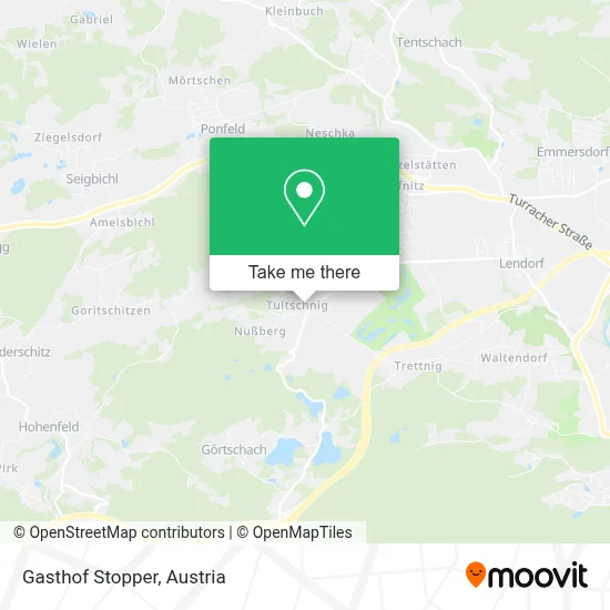 Gasthof Stopper map