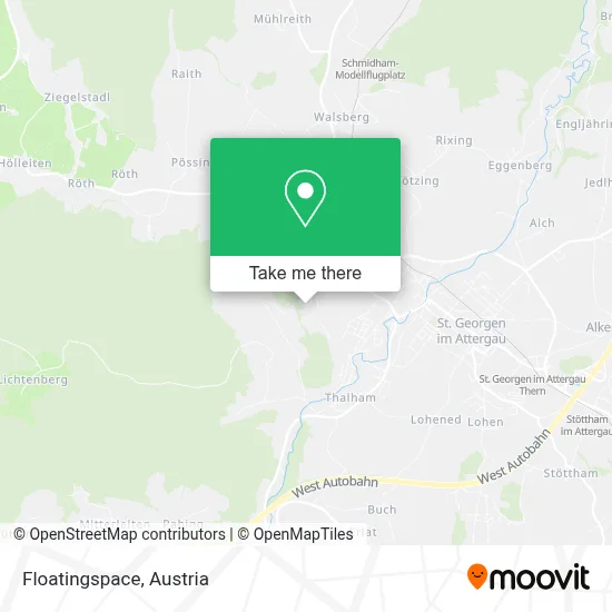 Floatingspace map