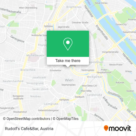 Rudolf's Cafe&Bar map
