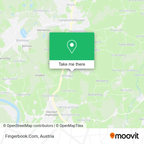 Fingerbook.Com map