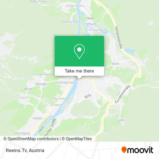 Reeins.Tv map