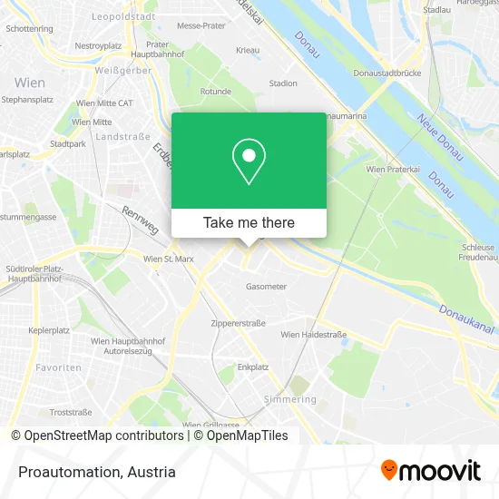 Proautomation map