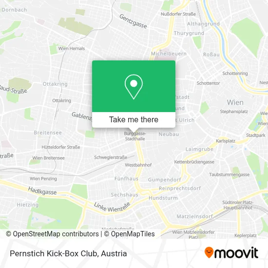 Pernstich Kick-Box Club map