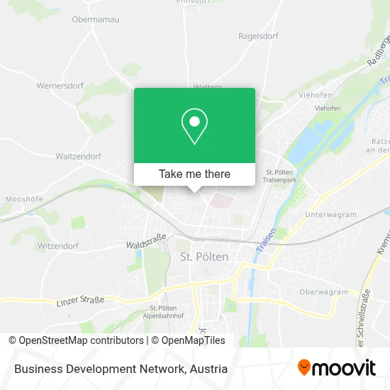Business Development Network map