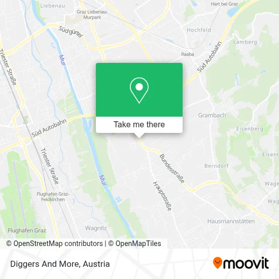 Diggers And More map