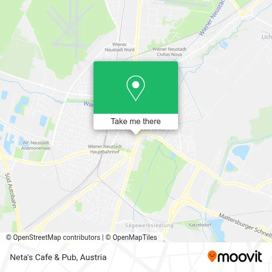 Neta's Cafe & Pub map