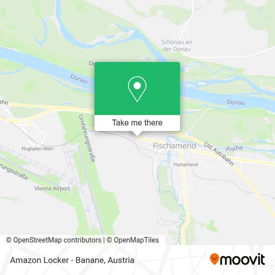 Amazon Locker - Banane map