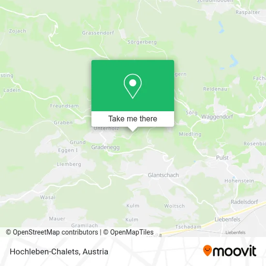 Hochleben-Chalets map