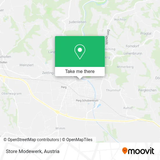 Store Modewerk map