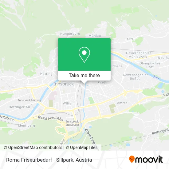 Roma Friseurbedarf - Sillpark map