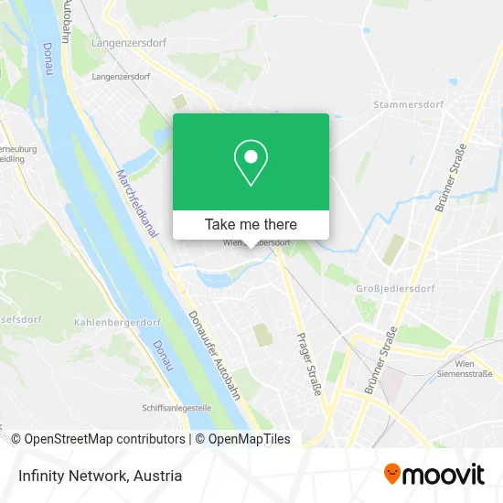 Infinity Network map