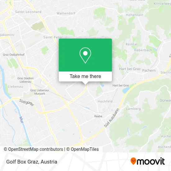 Golf Box Graz map