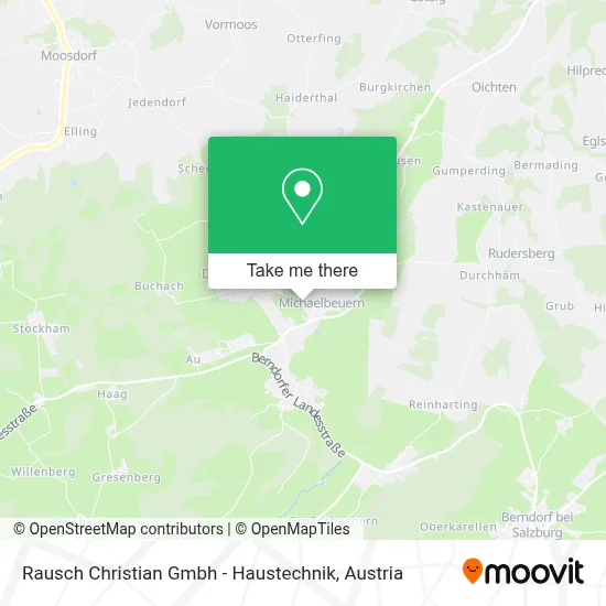 Rausch Christian Gmbh - Haustechnik map