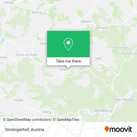 Simlingerhof map