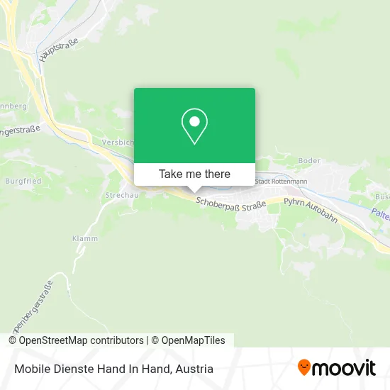 Mobile Dienste Hand In Hand map