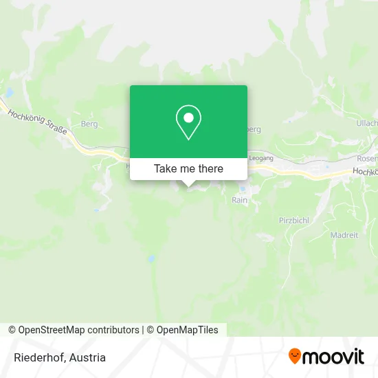 Riederhof map