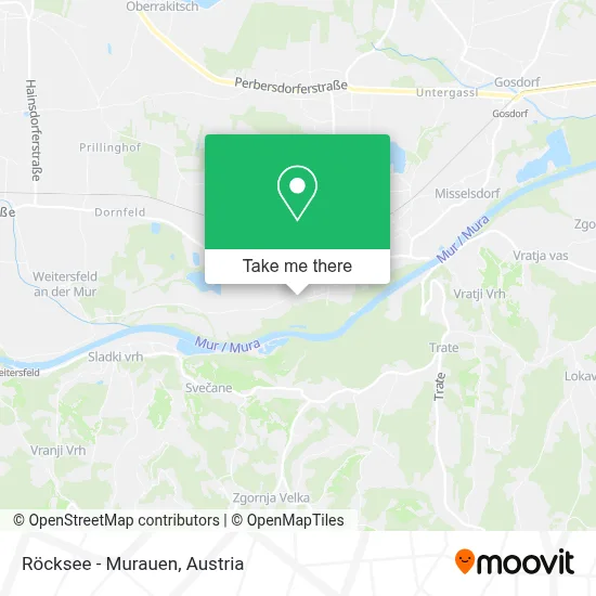 Röcksee - Murauen map