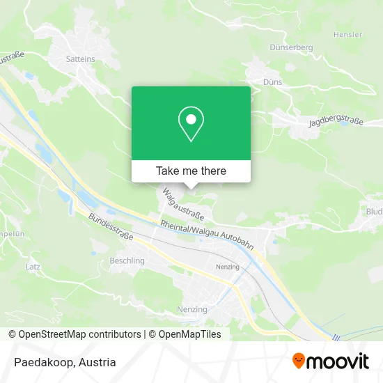 Paedakoop map
