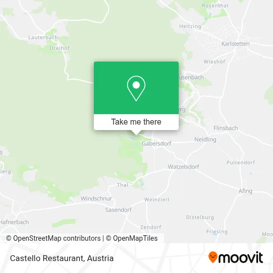 Castello Restaurant map