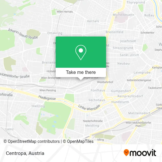 Centropa map