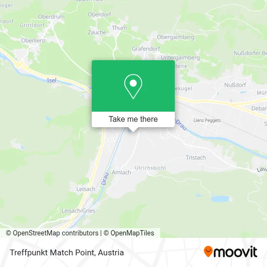 Treffpunkt Match Point map