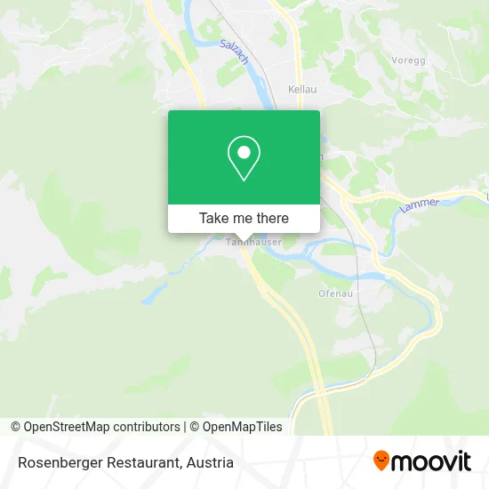 Rosenberger Restaurant map