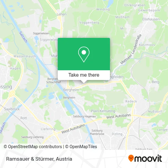 Ramsauer & Stürmer map
