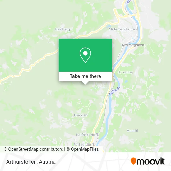 Arthurstollen map