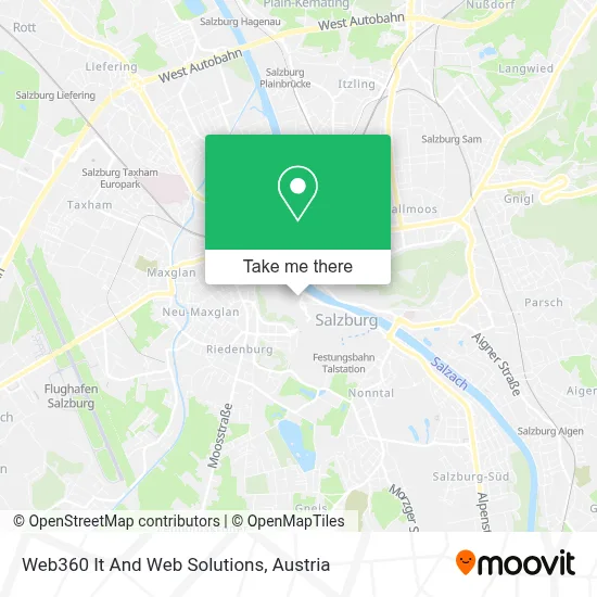 Web360 It And Web Solutions map