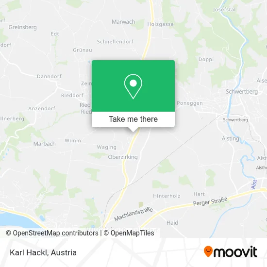 Karl Hackl map