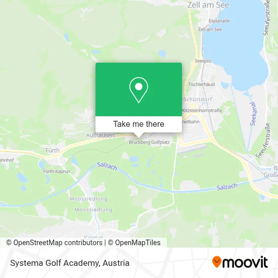 Systema Golf Academy map