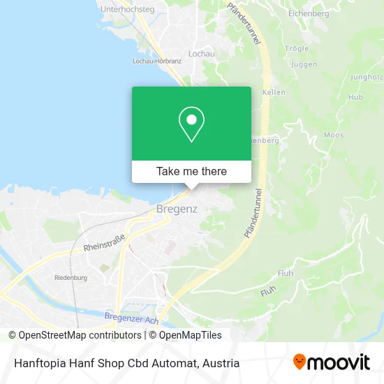 Hanftopia Hanf Shop Cbd Automat map